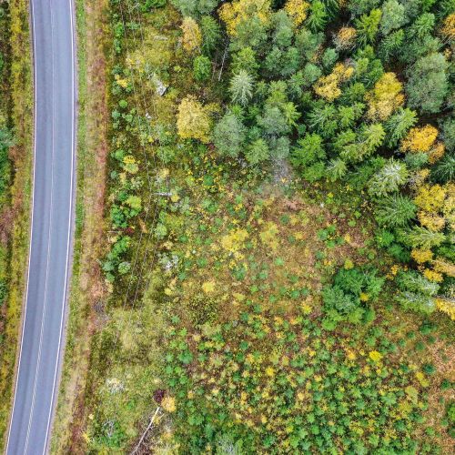 Siipyyn Rågården on jäänyt elämään kylän nimi- ja muissa perinteissä. Lentokuvassa pitäjänraja kulkee viistosti ylävasemmalta alas oikealle, seuraten metsänreunaa. Keskellä näkyy Skaftungintie.